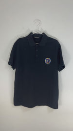 Load and play video in Gallery viewer, Versace black polo - L
