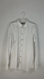 Load and play video in Gallery viewer, Dolce &amp; Gabbana white polka dot shirt - M
