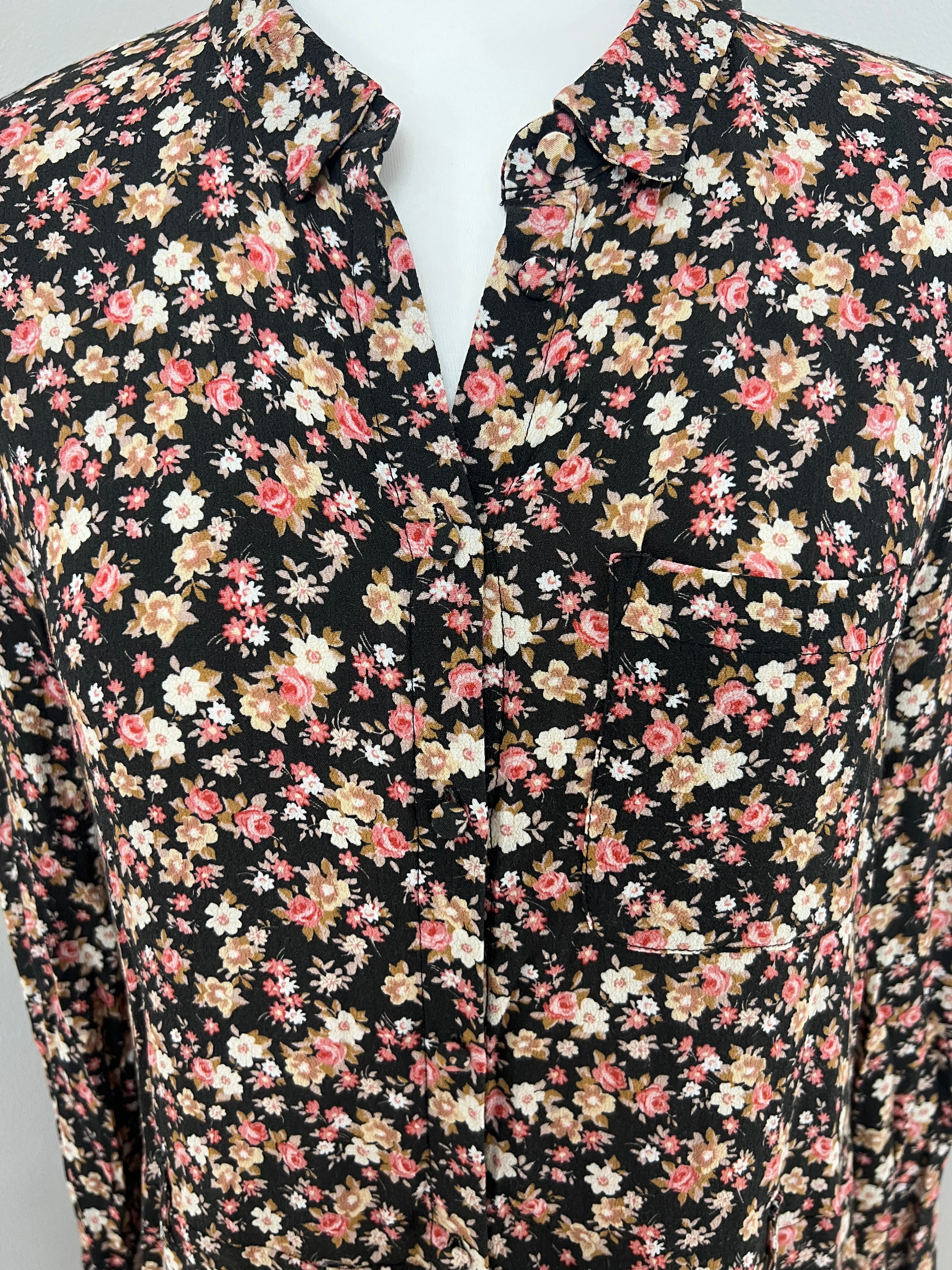 Sézane midi floral dress - 12 UK