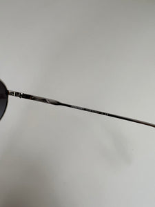 Burberry metal frame sunglasses