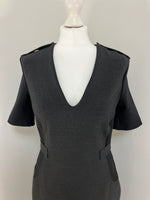 Load image into Gallery viewer, Burberry charcoal dress - 10 UK

