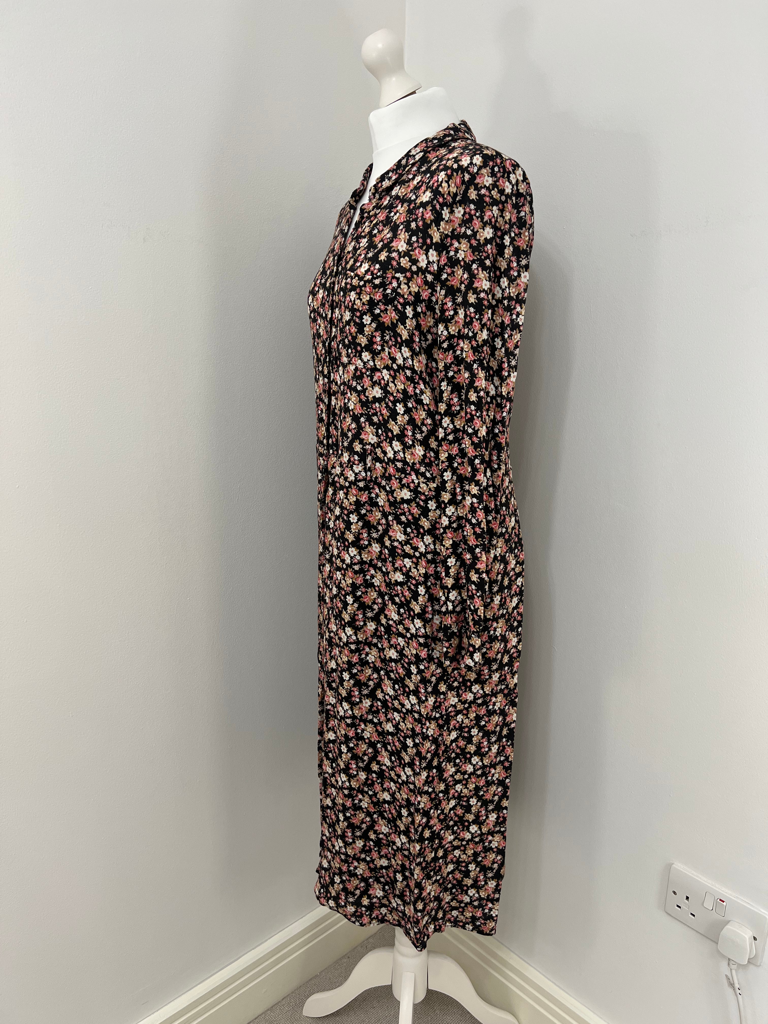 Sézane midi floral dress - 12 UK