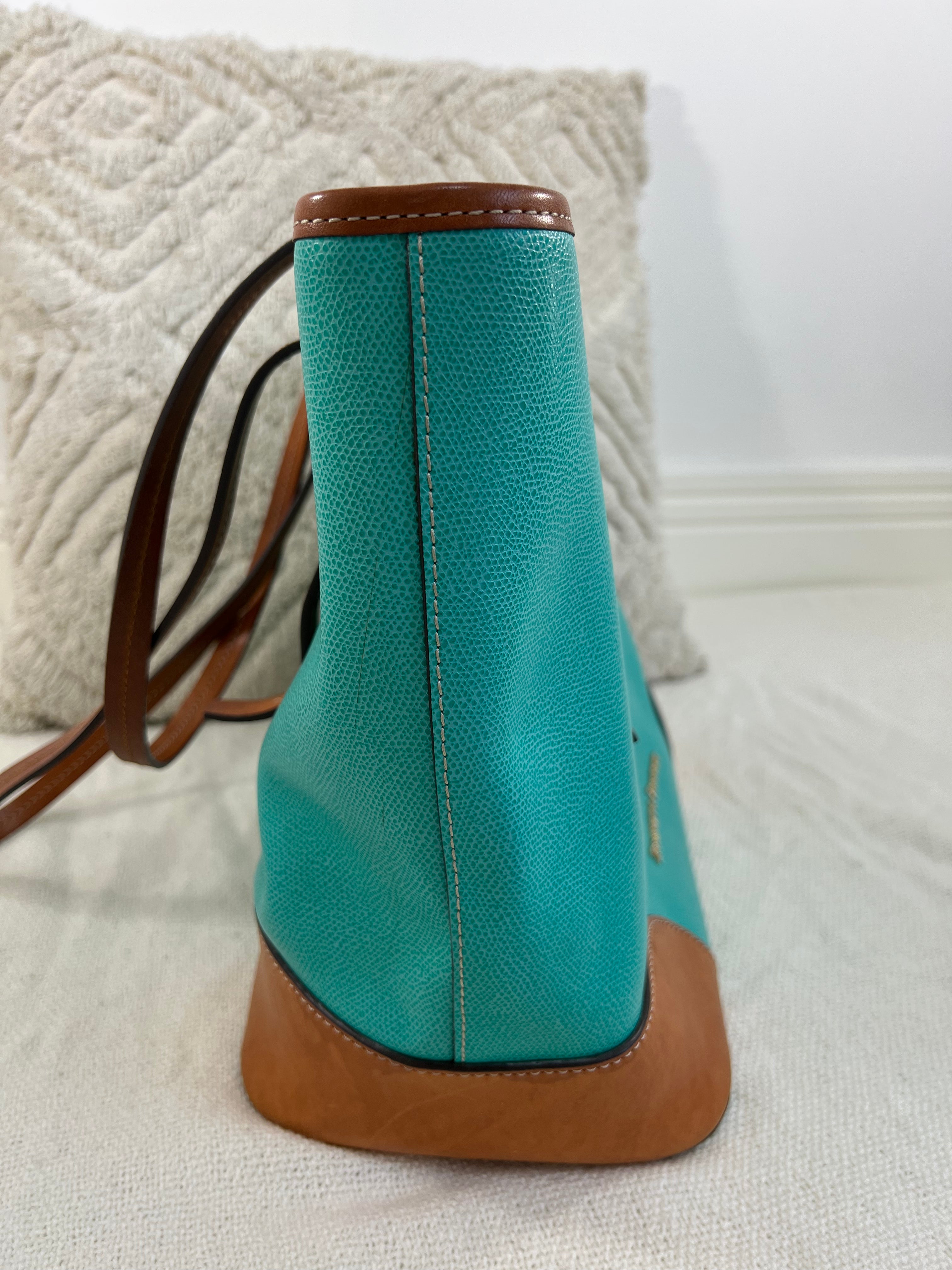 Dooney & Bourke turquoise shoulder bag