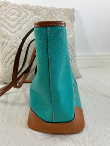 Dooney & Bourke turquoise shoulder bag