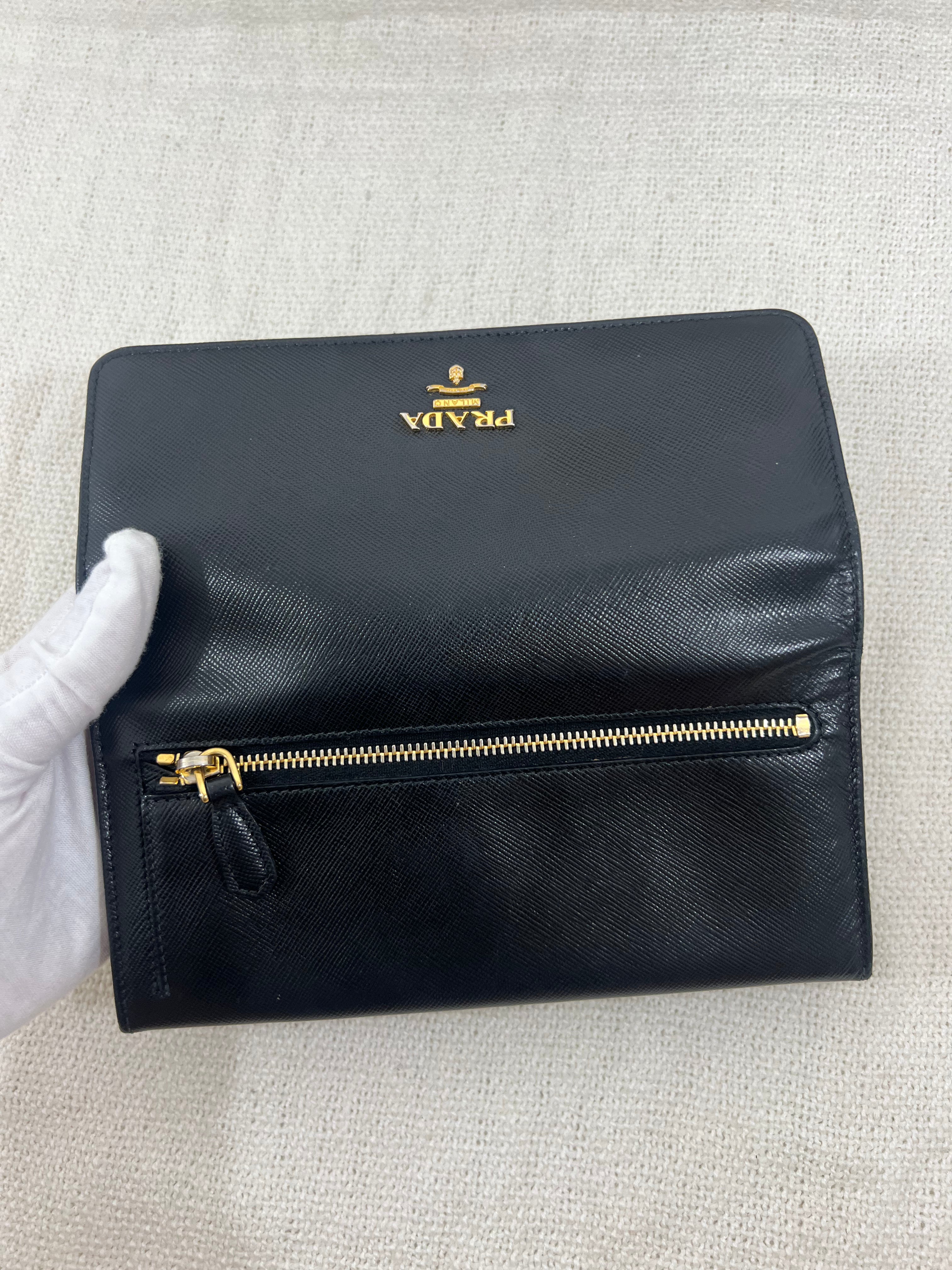 Prada Saffiano leather wallet