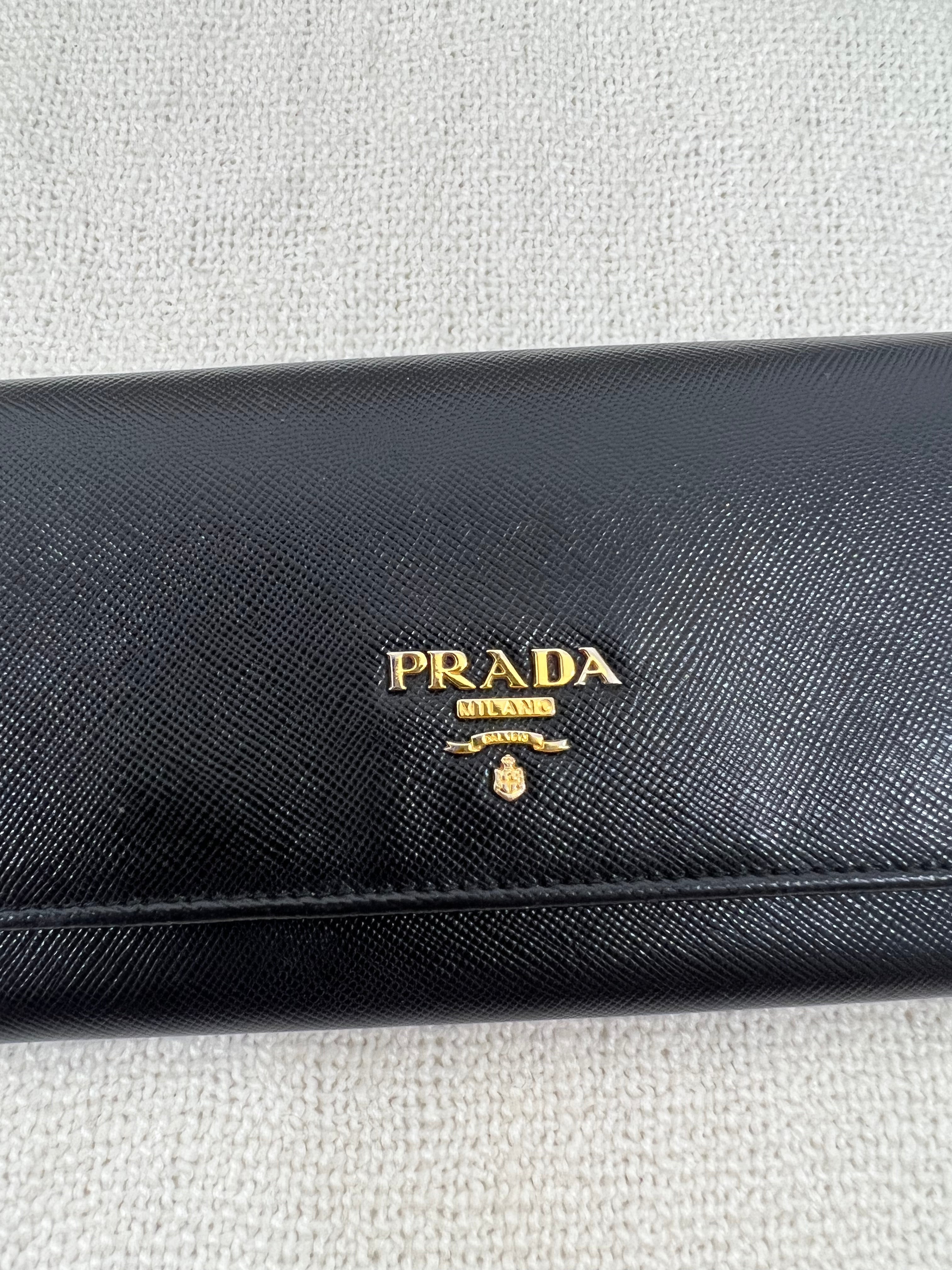 Prada Saffiano leather wallet