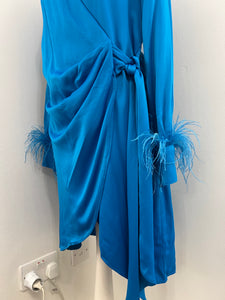 Karen Millen feather dress - 10 UK