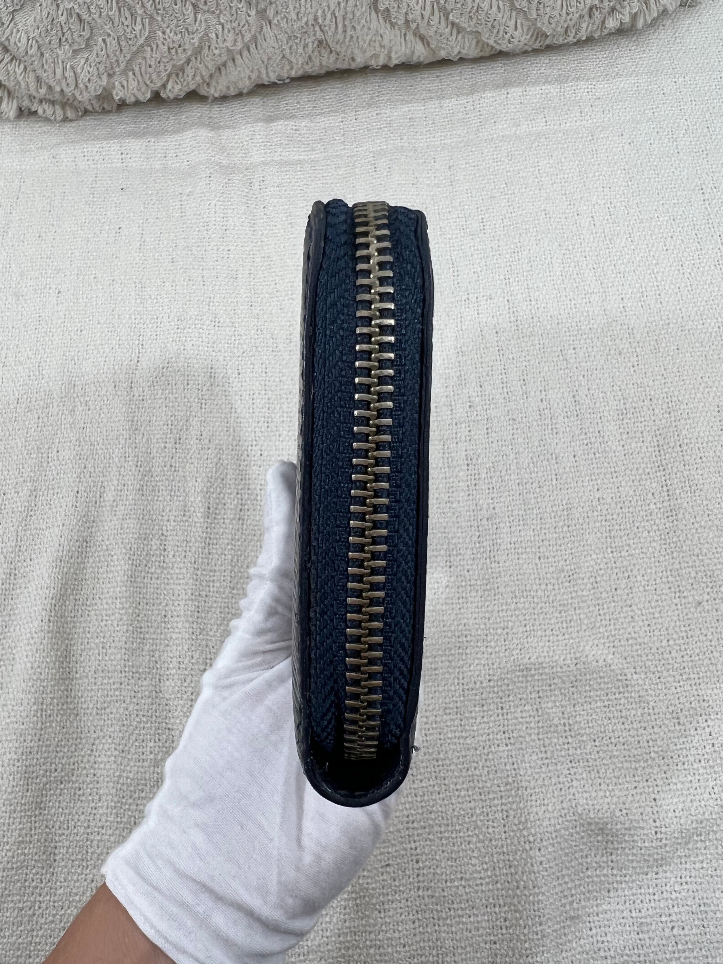 Louis Vuitton navy wallet