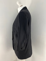 Load image into Gallery viewer, Acne black wool blazer - 8 UK
