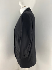 Acne black wool blazer - 8 UK