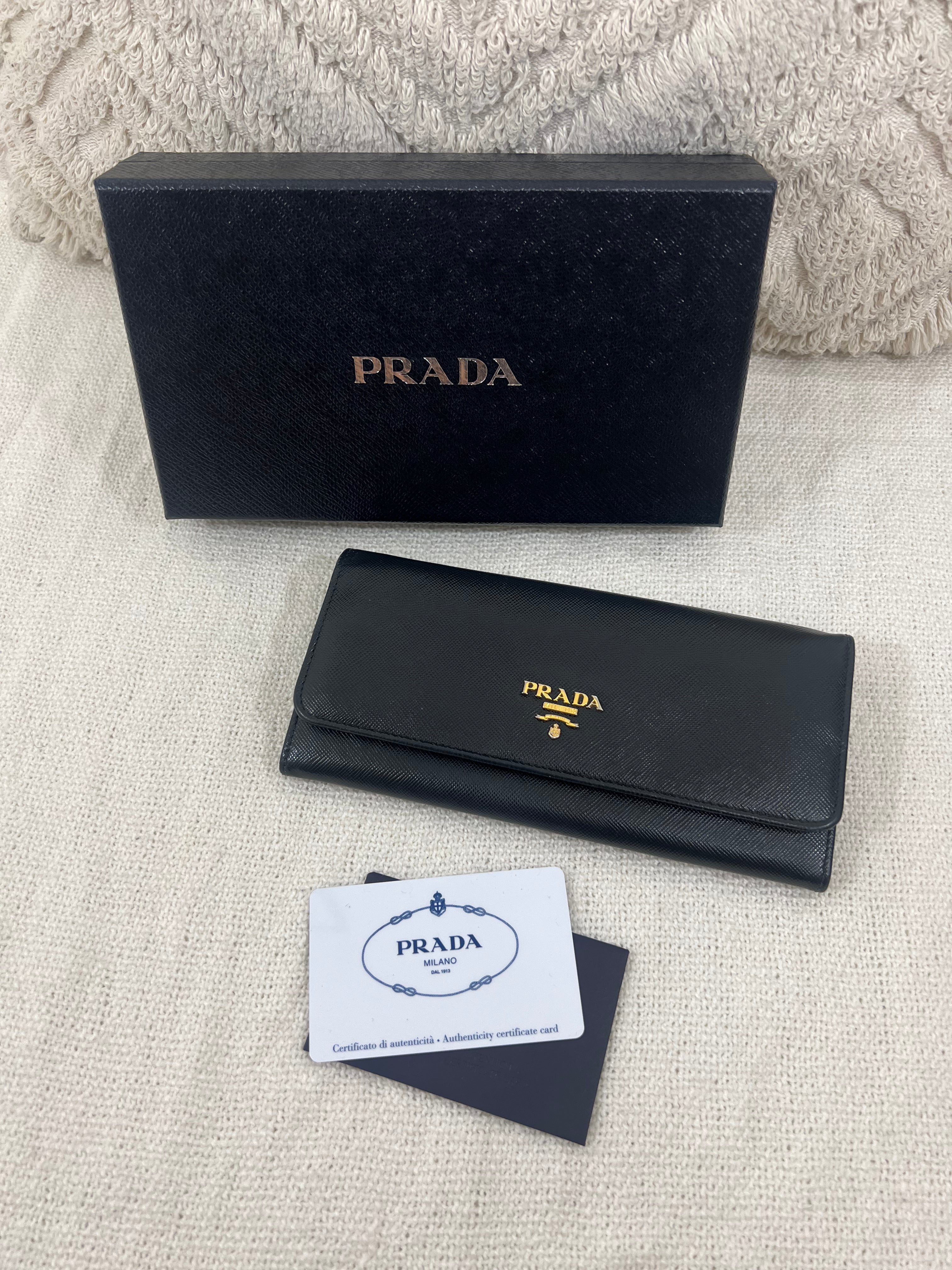 Prada Saffiano leather wallet