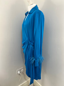 Karen Millen feather dress - 10 UK