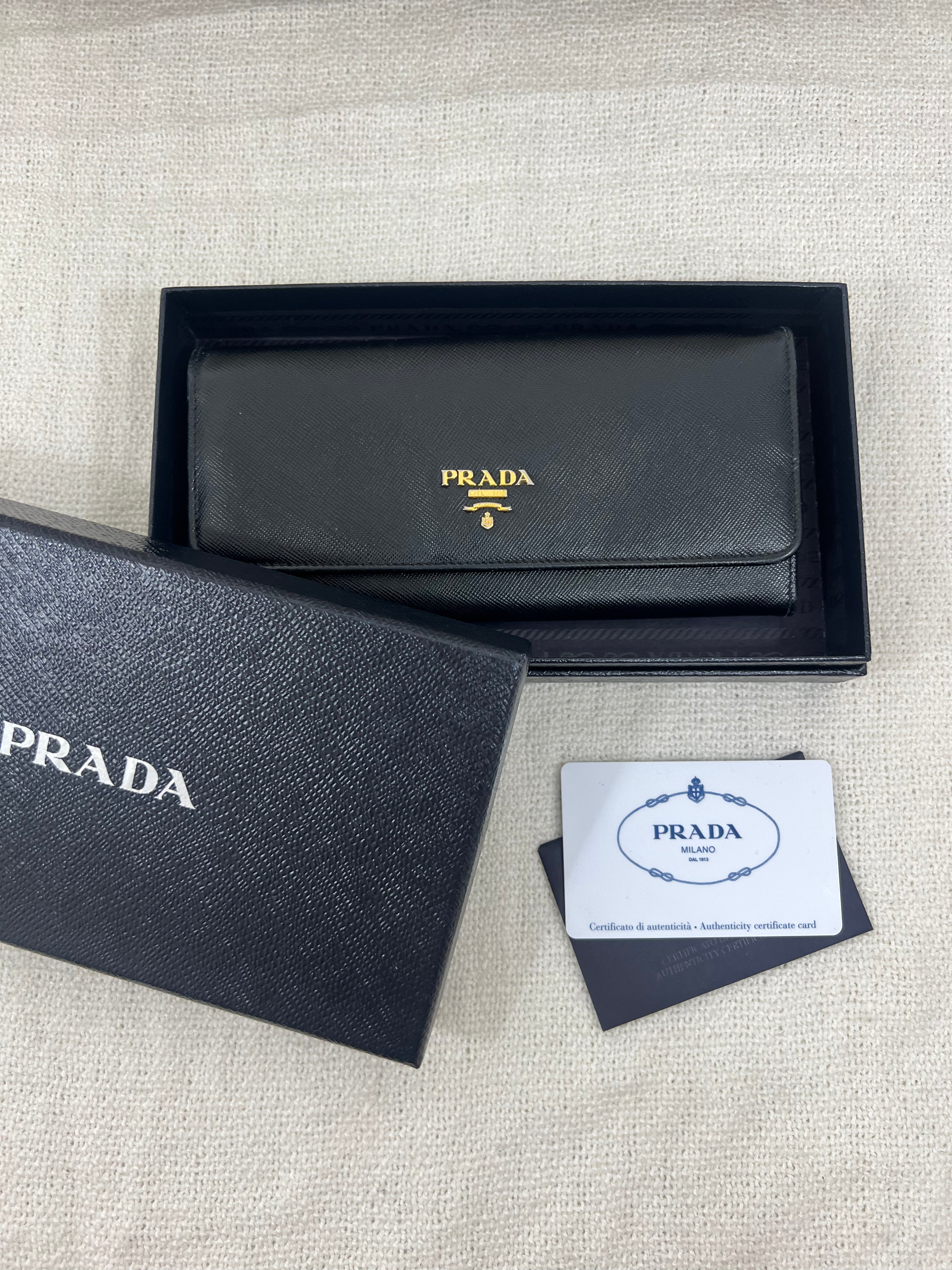 Saffiano leather wallet PRADA