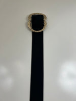 Load image into Gallery viewer, Sézane black leather belt - 90cm
