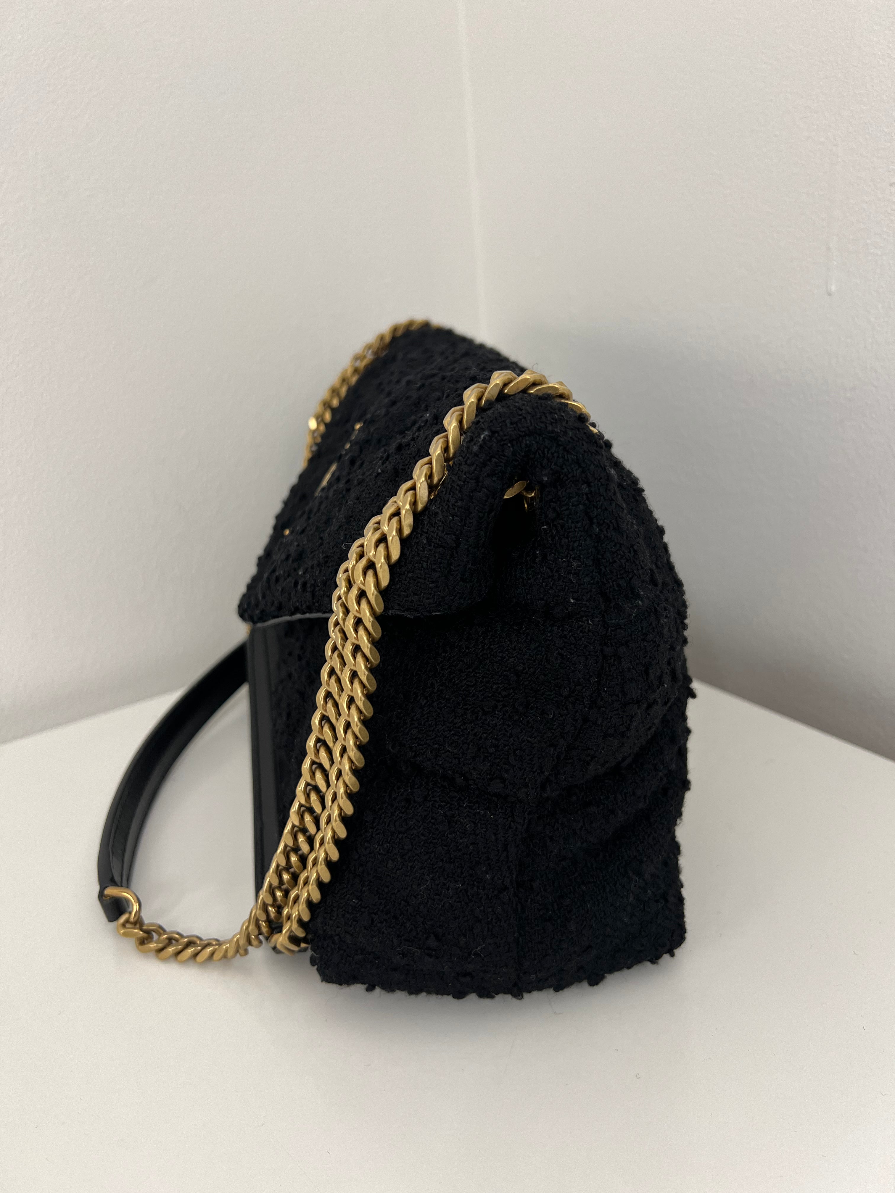 Saint Laurent small Loulou bouclé bag