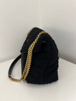 Load image into Gallery viewer, Saint Laurent small Loulou bouclé bag
