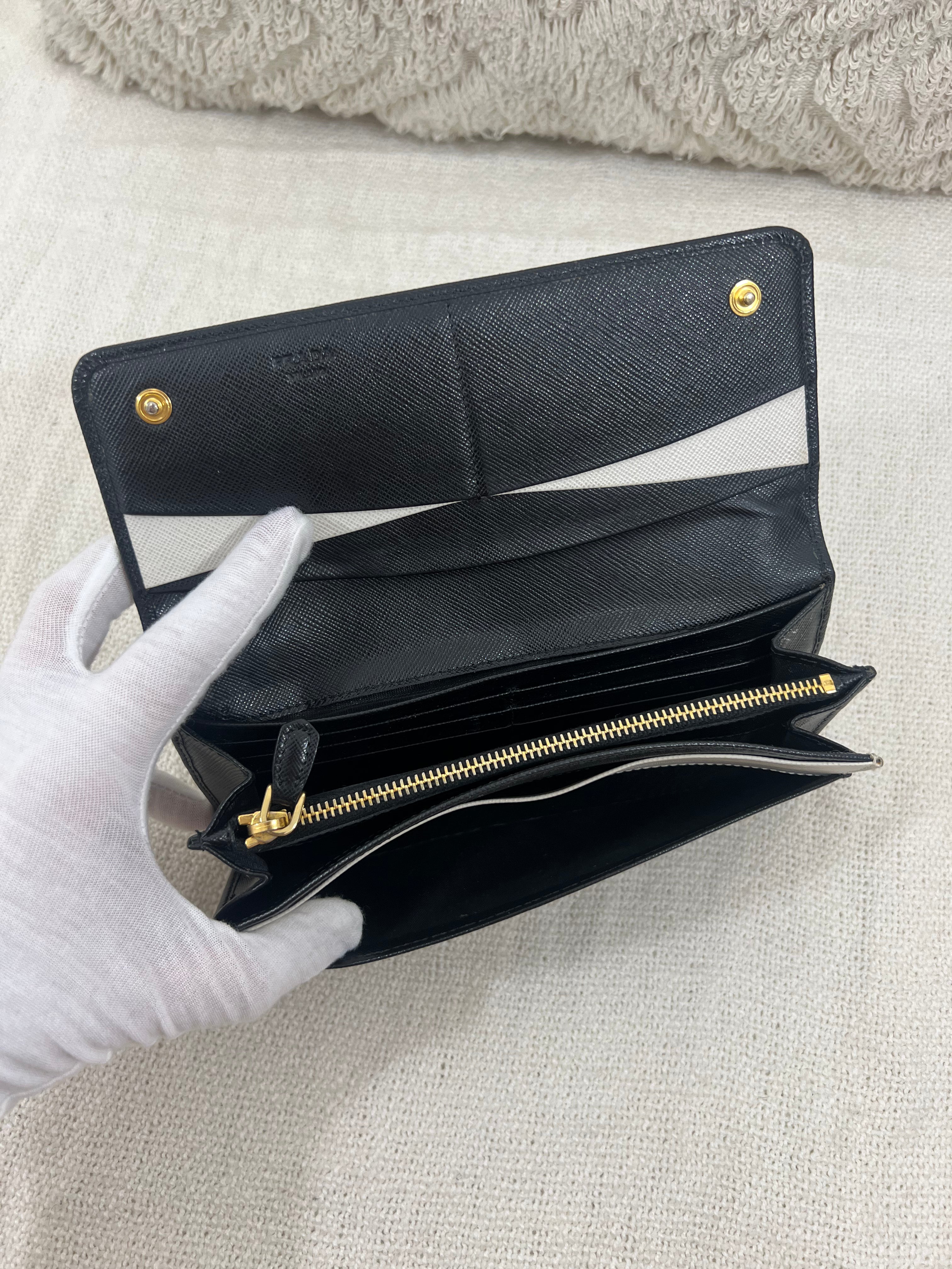 Prada Saffiano leather wallet