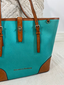 Dooney & Bourke turquoise shoulder bag