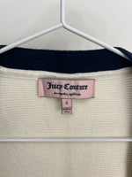 Load image into Gallery viewer, Juicy Couture off white and navy cardigan - S
