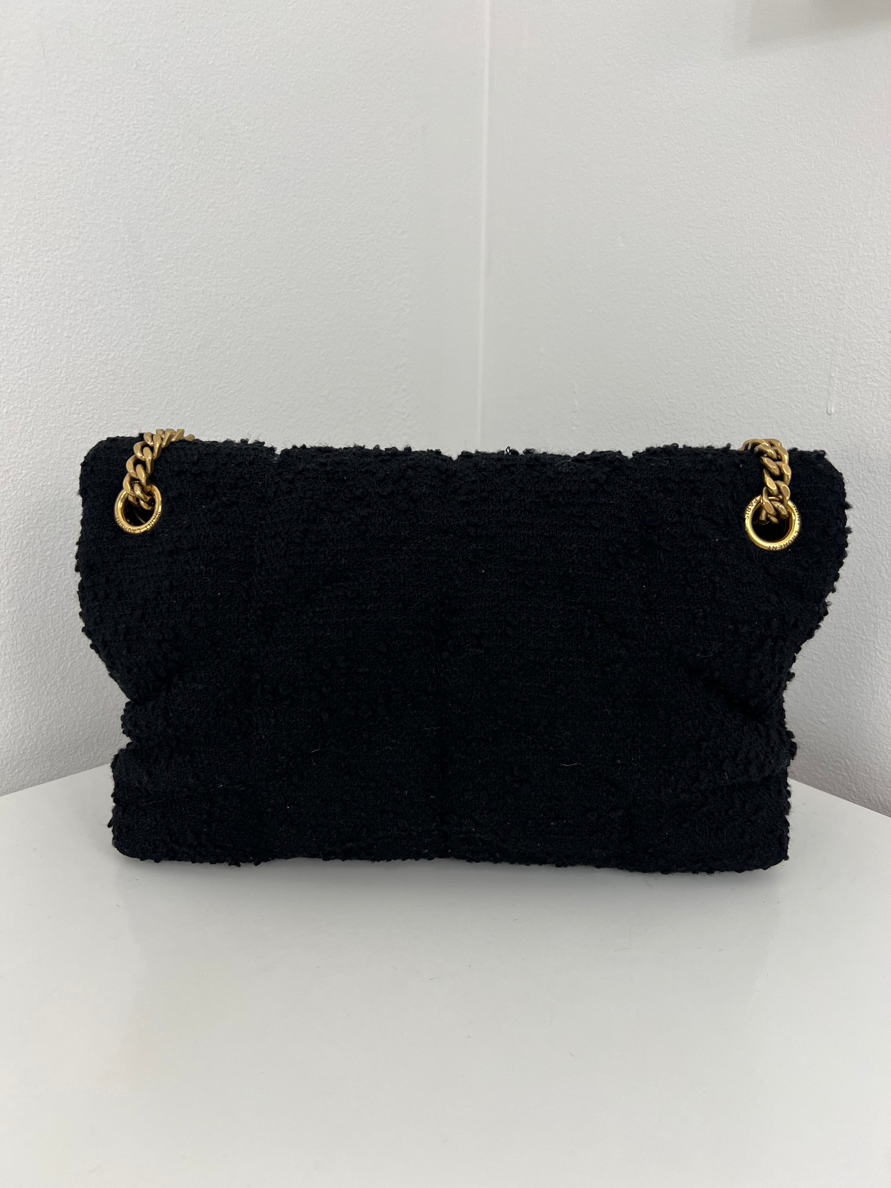 Saint Laurent small Loulou bouclé bag